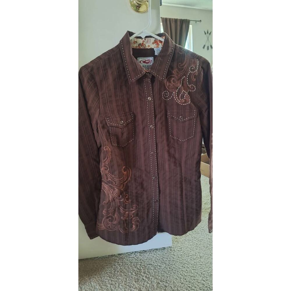Roper Western Shirt Size M